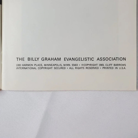Billy Graham Crusade Songs Song Book Compiled By Cliff Barrows 1969 The Billy Gr - Picture 3 of 5